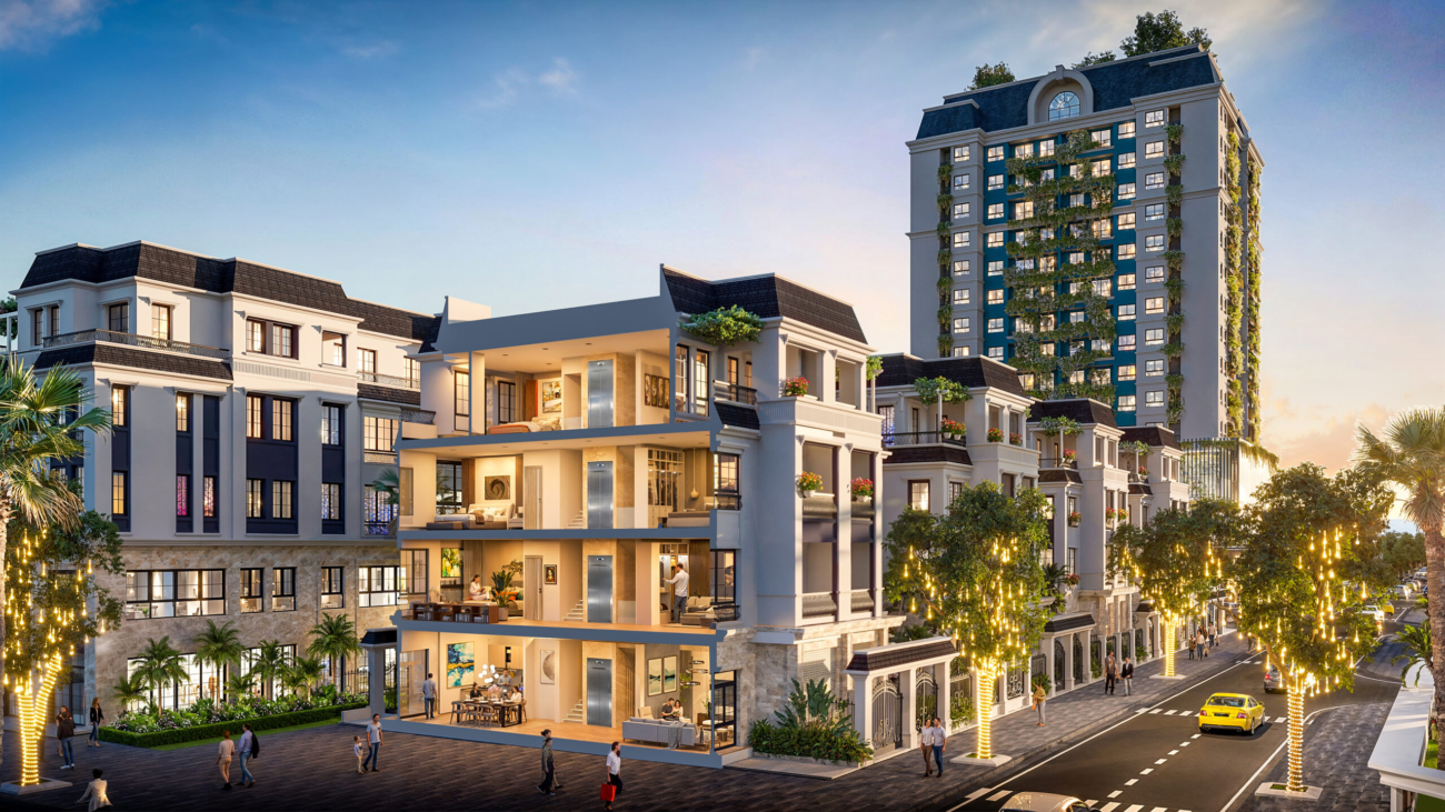 8 Ảnh biệt thự song lập